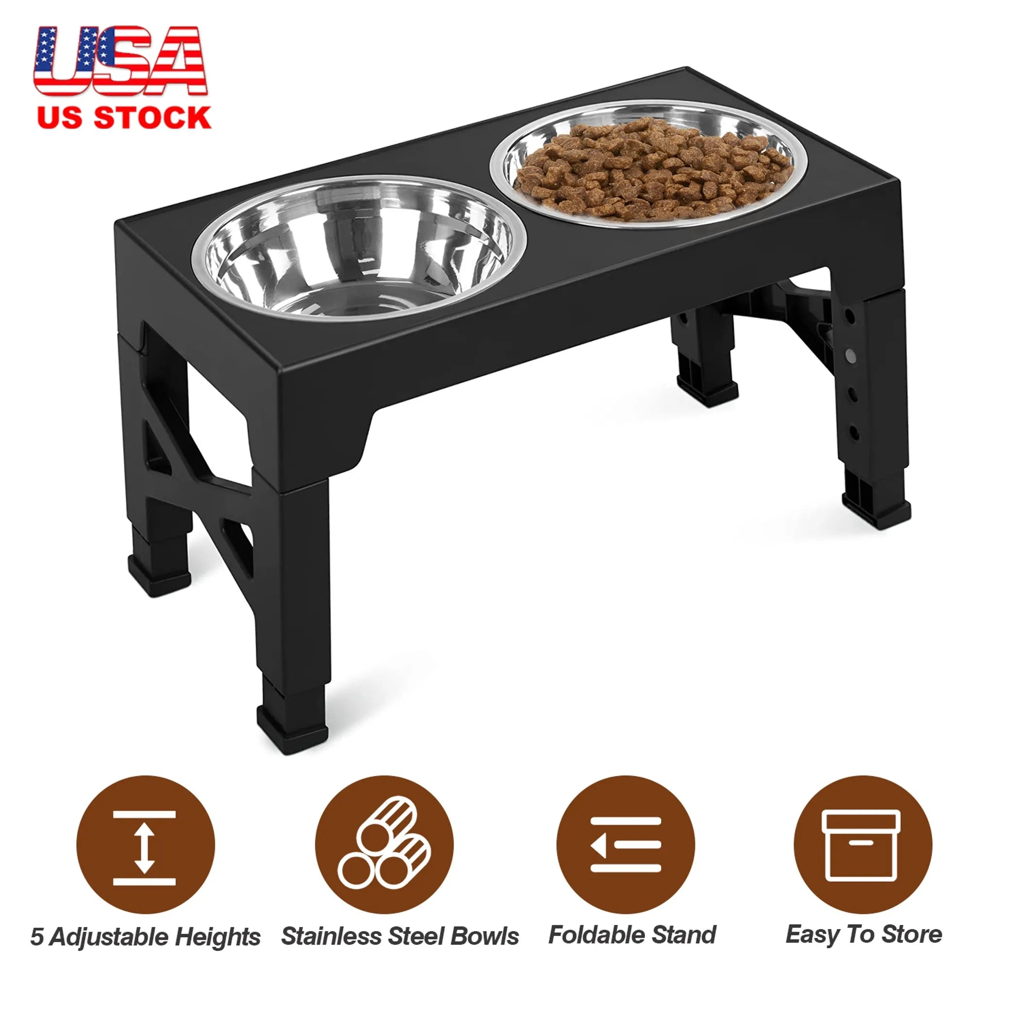 Dog Raised Bowls