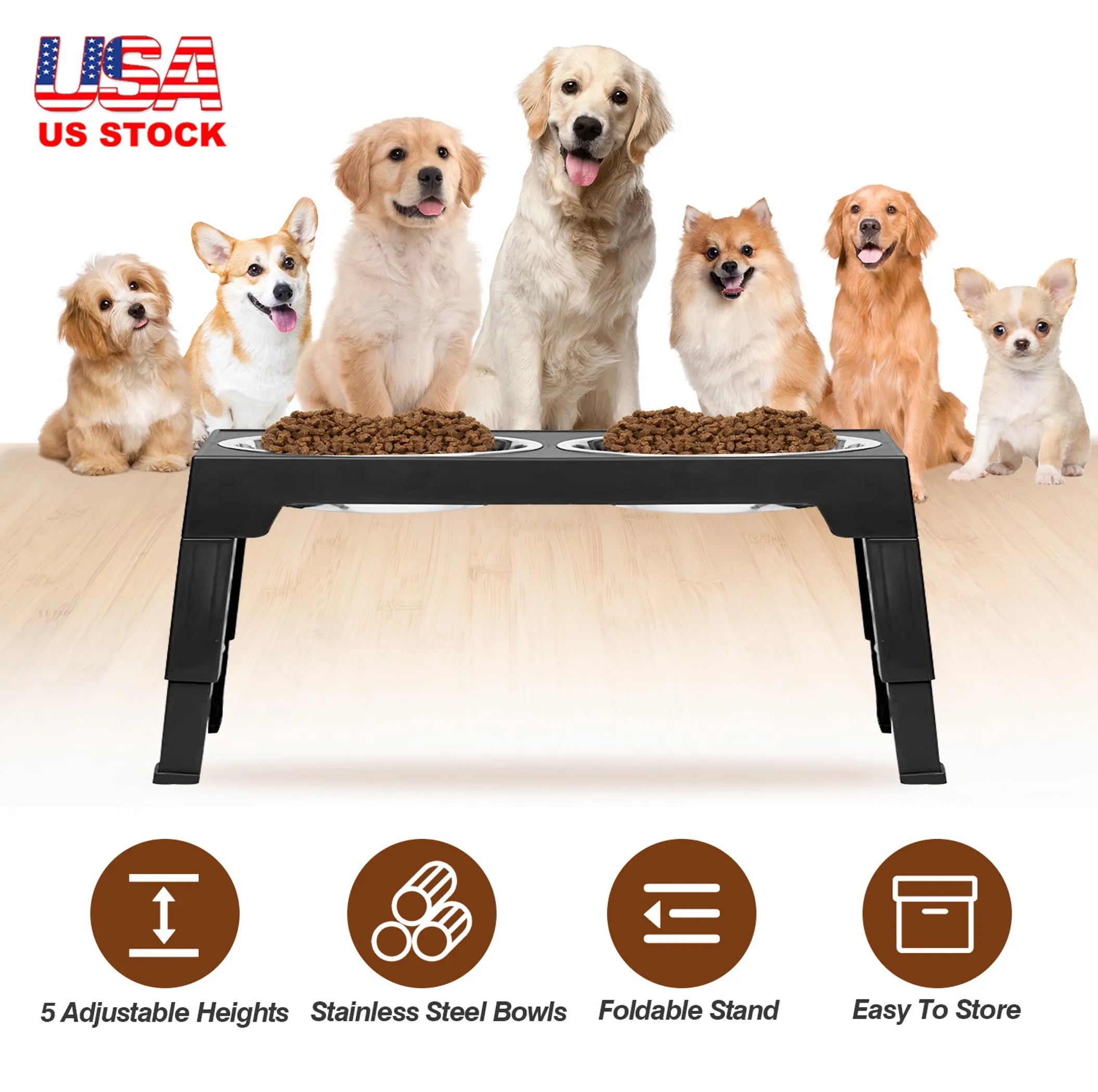 Dog Raised Bowls